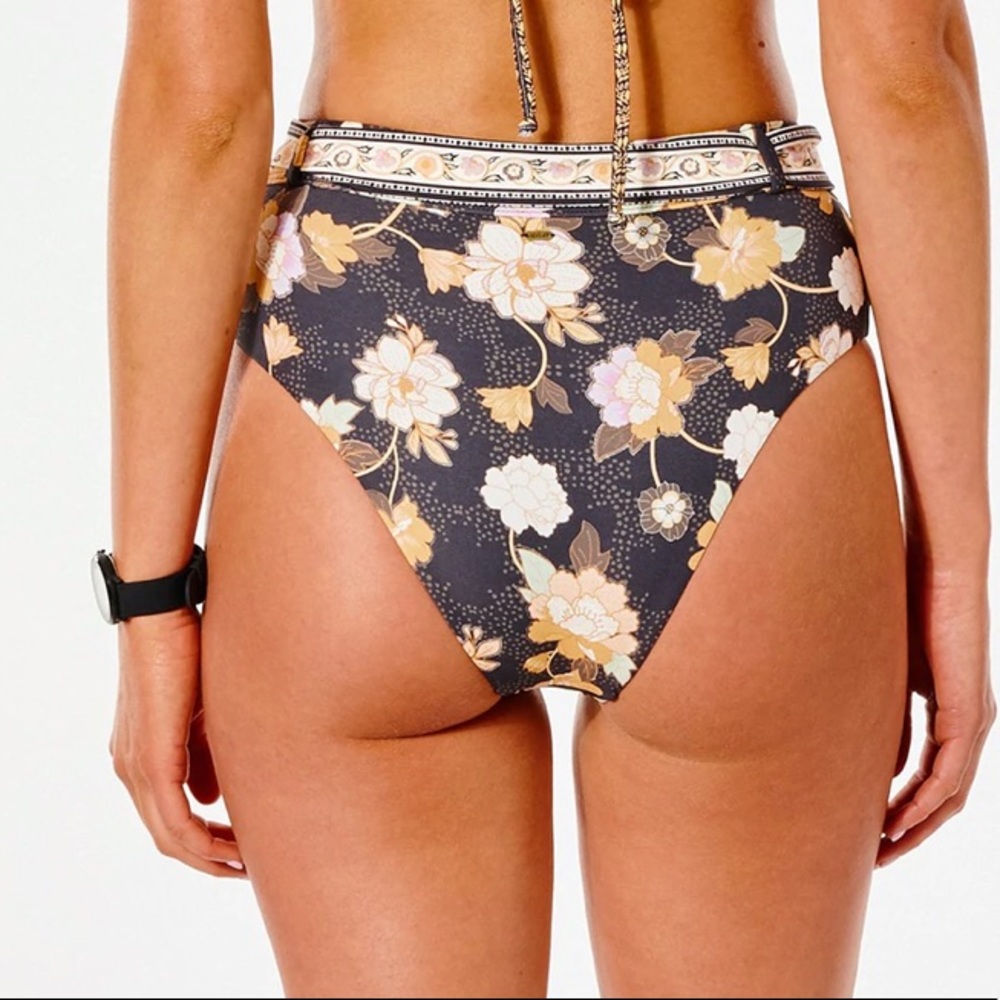 Rip Curl high waist cheeky 2 pc surf gypsy bikini set S or M - Picture 7 of 8